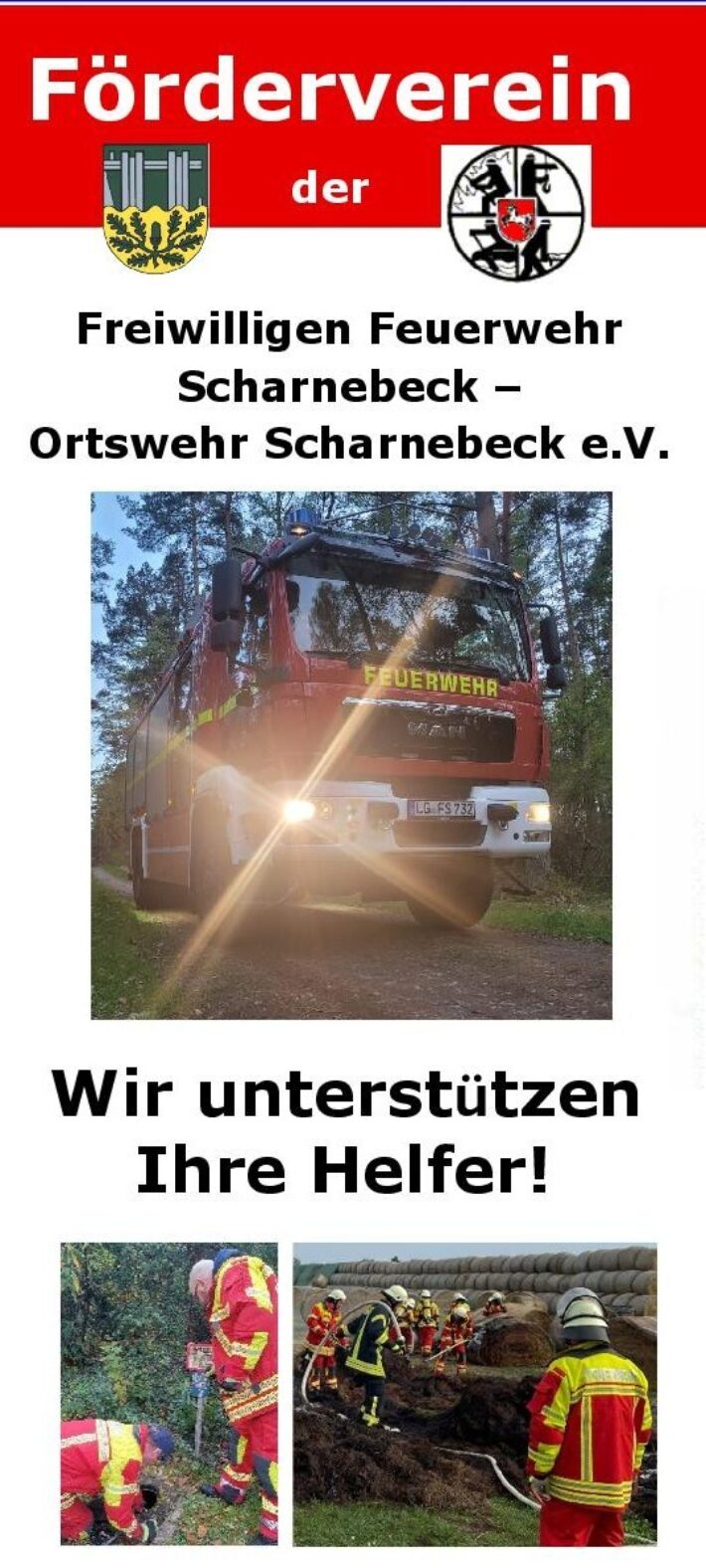 Der Förderverein der Freiwilligen Feuerwehr Scharnebeck – Ortswehr Scharnebeck e.V.