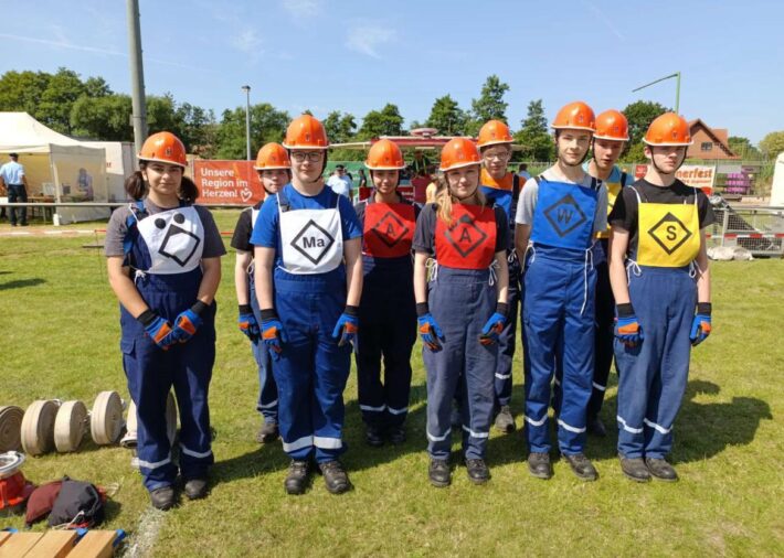 Jugendfeuerwehr erfolgreich auf dem Samtgemeindefeuerwehrtag 2025