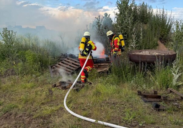 B1 - Paletten-Brand
